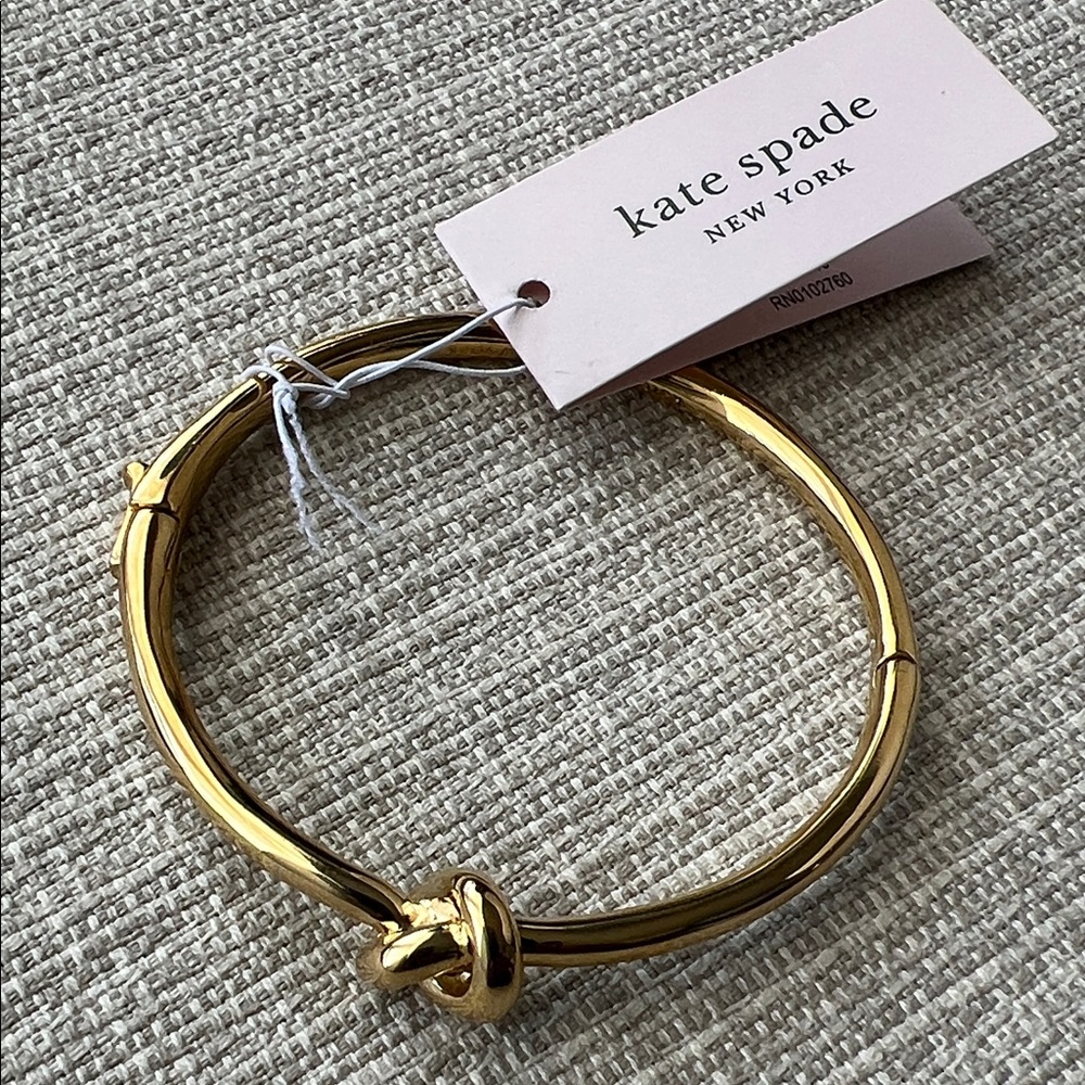 NWT Kate Spade Gold Knot Bracelet